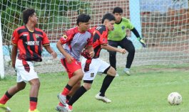 La selección prejuvenil Sub-17 de Norte, fue soprendida por los sanandresanos en la segunda fecha del Zonal en Bogotá/. Foto archivo