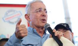 Expresidente Álvaro Uribe Vélez. 