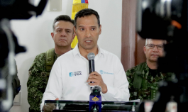 Pedro Sánchez, ministro de Defensa. 