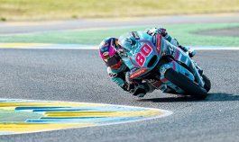 David Alonso, motociclista colombiano de la categoría Moto2