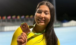 Ashly Acevedo se destacó en Italia con dos preseas.