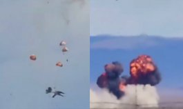 Pilotos resultaron ilesos tras choque de dos aviones de combate en Estados Unidos