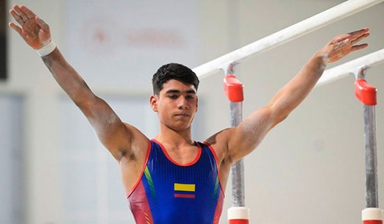 Ángel Barajas, Copa Mundo de gimnasia 2024. 