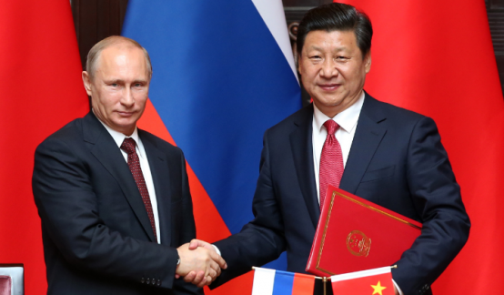 Vladimir Putin y Xi Jinping