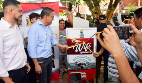 Mas de 10 zonas en Cúcuta fueron beneficiadas con zonas wifi.