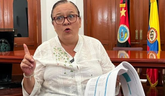 Luz María Múnera, superintendente nacional de salud Ad hoc para Nueva Eps/Foto Carlos Ramírez
