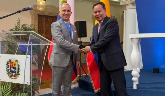 Freddy Bernal, gobernador del Táchira, y William Villamizar gobernador de Norte de Santander/Foto: Cortesía