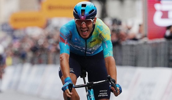 El italiano Davide Ballerini le dio la segunda victoria al XDS Astana en la 'corsa rosa'