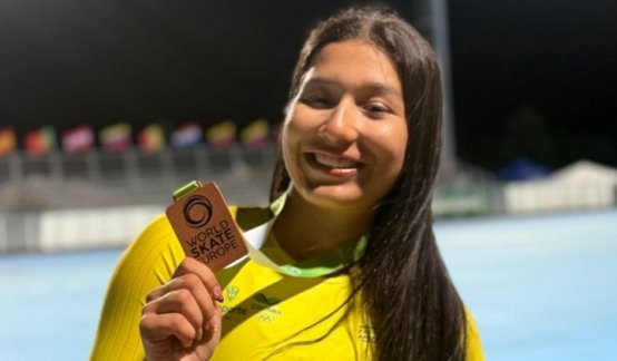 Ashly Acevedo se destacó en Italia con dos preseas.