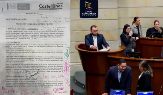 CITACION AL MINDEFENSA 