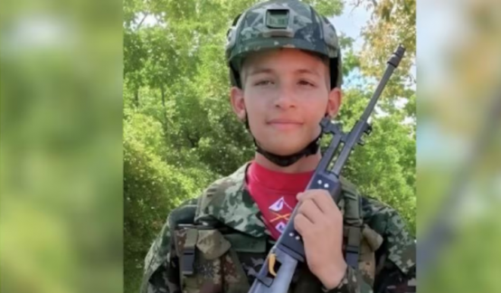Soldado murió en entrenamiento militar. Foto autorizada por familiares
