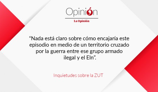 Inquietudes sobre la ZUT