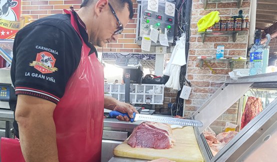 Precio de la carne. / Foto: Leonardo Favio Oliveros-La Opinión