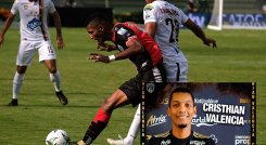 Cristhian Valencia, jugador del Cúcuta Deportivo 2020. Foto: Archivo/La Opinión 