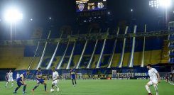 El laboratorio hizo los procedimientos a Santos y a Palmeiras, que el martes goleó 3-0 a River Plate en Argentina en la otra llave de la semifinal. (Foto: AFP)