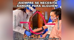 Durante el 2020, la donación se vio afectada y se estima una disminución hasta de un 50% en algunas regiones del país por la pandemia. / Foto: Cortesía