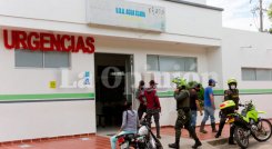 Los heridos fueron trasladados al centro médico de Aguaclara.
