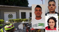 Los tres hombres estaban indiciados por varios delitos.