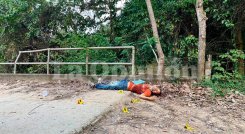 La tarde del sábado ocurrió el asesinato de Arnulfo Cáceres Páez.