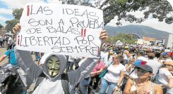 Protestas en el Táchira. (Foto: Archivo La Opinión)