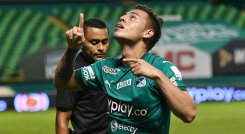 Michell Ramos, delantero cucuteño al servicio del Deportivo Cali