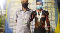 Ángel Javier Bohórquez, patinador nortesantandereano, campeón panamericano.