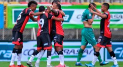 Luego de decretarse el inicio de la liquidación judicial, el motilón fue desafiliado de la Dimayor. Los hinchas aún esperan el regreso del club. / Archivo/La Opinión 