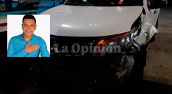 La camioneta en la que se movilizaba el concejal Jhon Jairo Suárez Rojas terminó impactada por los disparos.