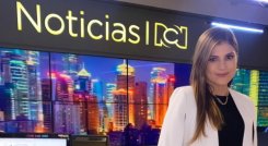 Lina Sandoval, una cucuteña  que se reta en el canal RCN.