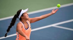 María Camila Osorio, raqueta número uno de Colombia. Foto: Archivo/La Opinión