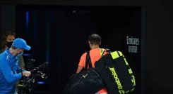 El español Rafael Nadal quedó eliminado en los cuartos de final del Abierto de Australia.