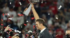 Tom Brady alcanzó su séptimo Super Bowl. 