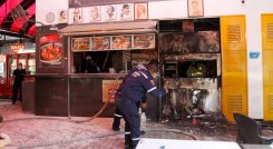 Incendio en un local comercial en Pinar del Río