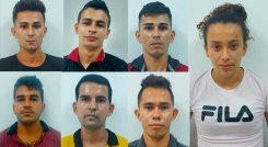 Los capturados deberán responder por concierto para delinquir y porte ilegal de armas.