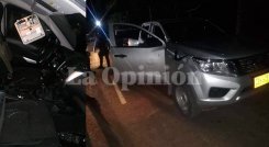 Las camionetas del Ejército fueron impactadas con disparos y las esquirlas de las granadas.