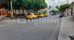 Desde el paradero de taxis del barrio Gramalote, de Villa del Rosario, el atacante tomó la carrera hacia el barrio Alfonso López.