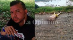 El cadáver de Edwin Alfonso Vargas Ortega quedó tendido en la carretera de la vereda Puerto León con una pantaloneta amarilla.