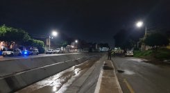 Las autoridades inspeccionaron la escena del crimen en el Canal Bogotá.