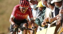 La competencia representó el regreso a las carreras de Nairo Quintana. / Foto: AFP