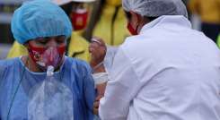 En las últimas horas se procesaron 49.645 pruebas: 31.072 PCR y 18.573 de antígenos. / Foto: Colprensa