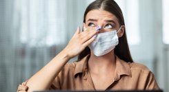 Elige tapabocas de algodón, ya que pueden ayudar a absorber el sudor y permitir que la piel respire. / Foto: Cortesía