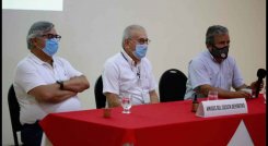 Arturo Acosta, Jairo Yáñez y Jorge Luis Pinto. 
