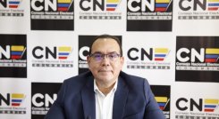 César Augusto Abreo Méndez es magistrado del CNE desde septiembre de 2018./Foto cortesía para La Opinión