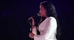 Demi Lovato, cantante.  Foto: AFP