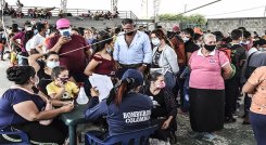 Grave situación humanitaria se vive en Arauquita.  Foto: AFP