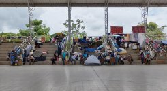 En el municipio Arauquita se dispusieron de 19 albergues para las familias venezolanas que han llegado  recientemente del poblado de La Victoria, en el vecino país. / Fotografías: Cindy Martínez