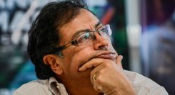 El senador Gustavo Petro pidió respetó mientras permanece en cuarentena obligatoria./FOTO: Archivo