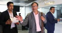 Senador, Gustavo Petro.