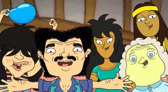 La serie animada recrea las costumbres navideñas. / Foto: Cortesía 