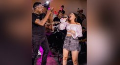 Los hermanos Quintero fueron invitados a una fiesta privada